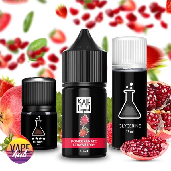 Набір Kaif Liquid 30 мл 25 мг - Pomegranate Strawberry — купити