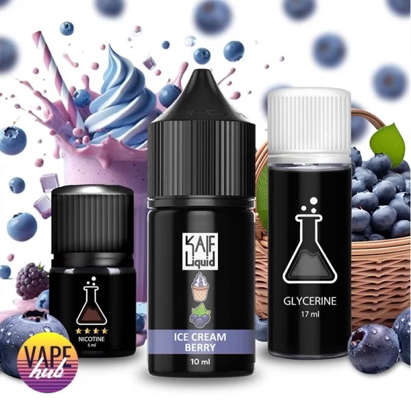 Набір Kaif Liquid 30 мл 65 мг - Ice Cream Berry — купити