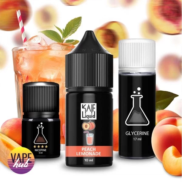 Набір Kaif Liquid 30 мл 65 мг - Peach Lemonade — купити