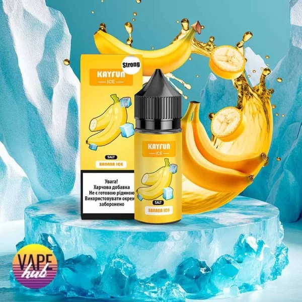 Набір Kayfun Ice Strong 30 мл 50 мг - Банан Лід — купити