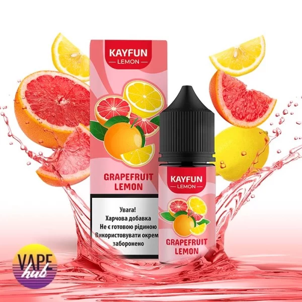 Набір Kayfun Lemon 30 мл 50 мг - Грейпфрут Лимон — купити