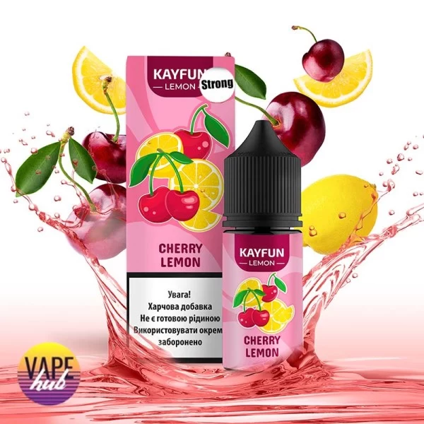 Набір Kayfun Lemon Strong 30 мл 50 мг - Вишня Лимон — купити