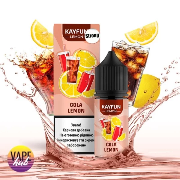 Набір Kayfun Lemon Strong 30 мл 50 мг - Кола Лимон — купити