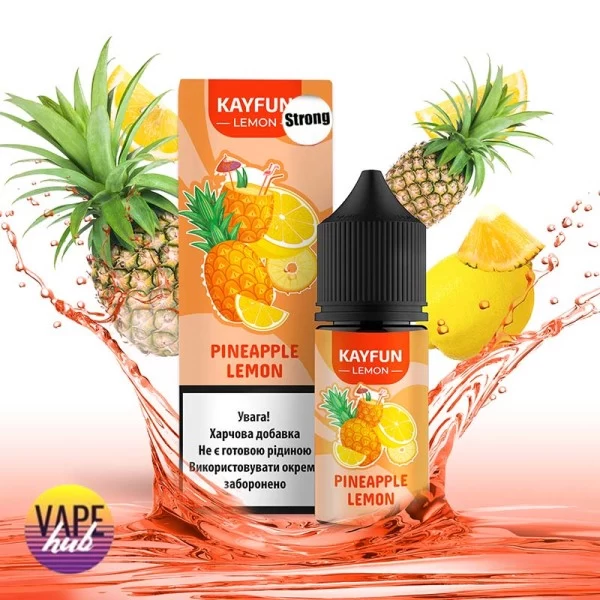 Набір Kayfun Lemon Strong 30 мл 50 мг - Ананас Лимон — купити
