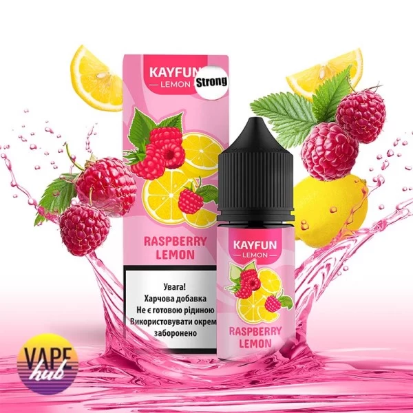 Набір Kayfun Lemon Strong 30 мл 50 мг - Малина лимон — купити