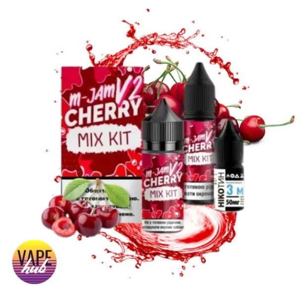 Набір M-JAM V2 Salt 30 мл 50 мг - Cherry — купити