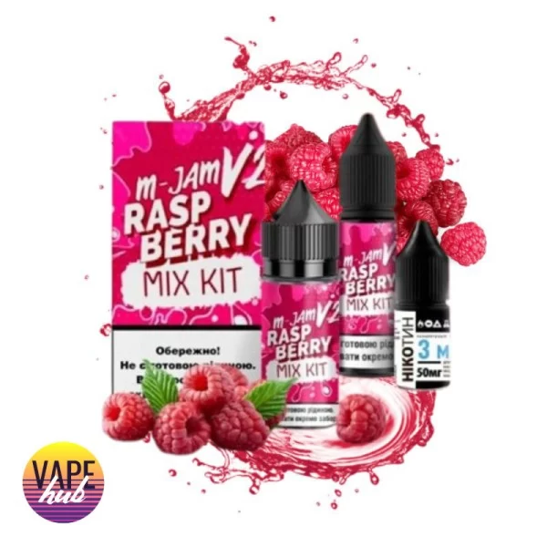 Набір M-JAM V2 Salt 30 мл 50 мг - Raspberry — купити