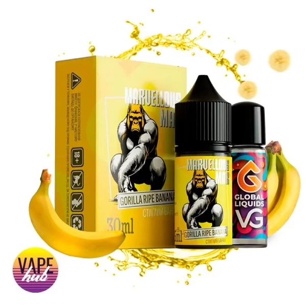 Набір Marvellous Max 30 мл 65 мг - Gorilla Ripe Banana — купити