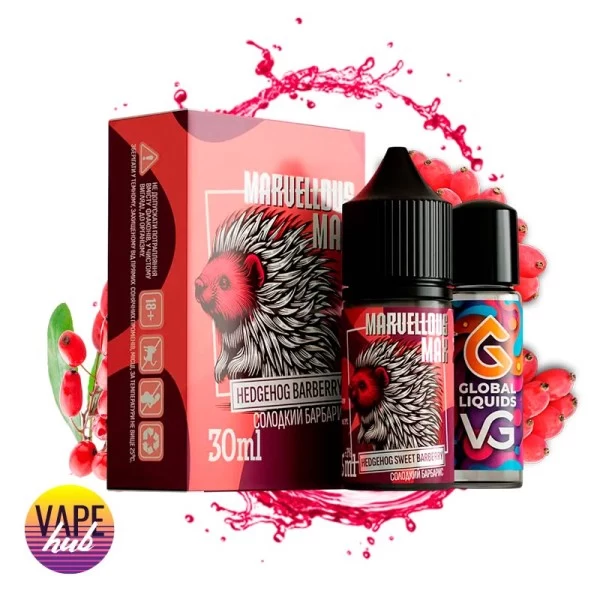 Набір Marvellous Max 30 мл 65 мг - Hedgehog Sweet Barberry — купити
