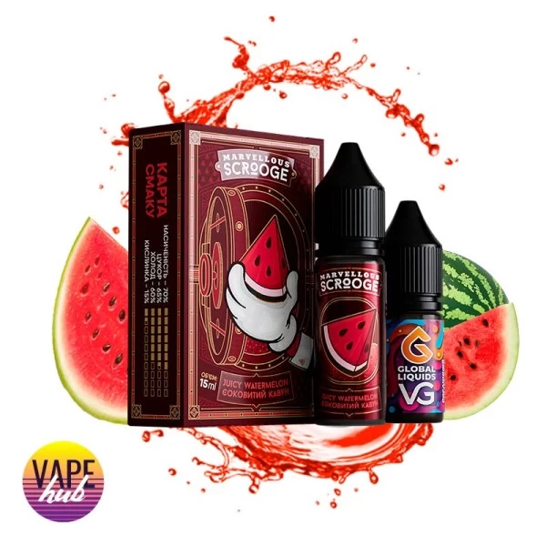 Набір Marvellous Scrooge 15 мл 50 мг - Juicy Watermelon — купити