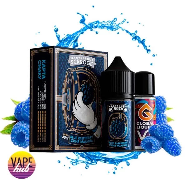 Набір Marvellous Scrooge 30 мл 65 мг - Blue Raspberry — купити