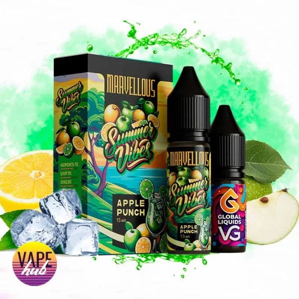 Набір Marvellous Summer Vibes 15 мл 65 мг - Apple Punch — купити