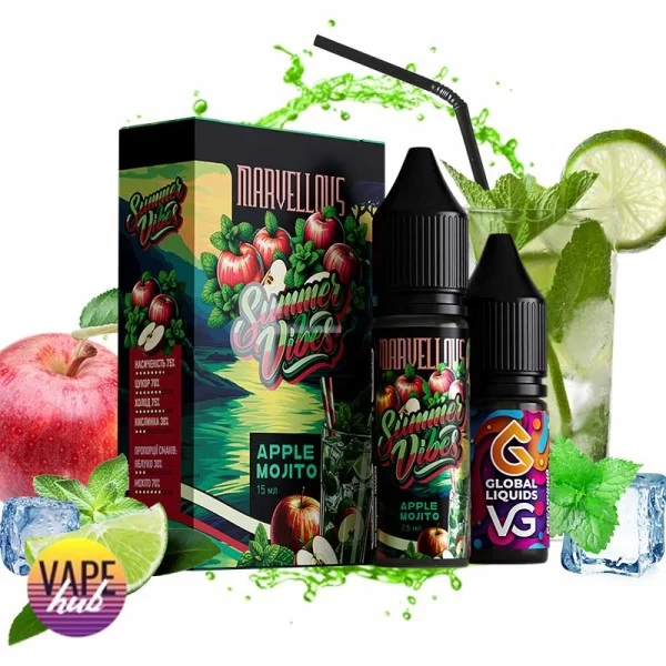 Набір Marvellous Summer Vibes 15 мл 50 мг - Apple Mojito — купити