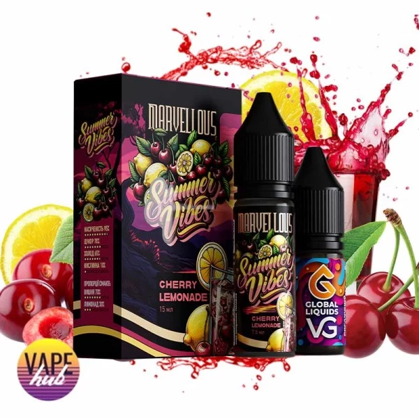 Набір Marvellous Summer Vibes 15 мл 50 мг - Cherry Lemonade — купити