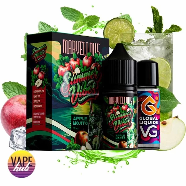 Набір Marvellous Summer Vibes 30 мл 50 мг - Apple Mojito — купити