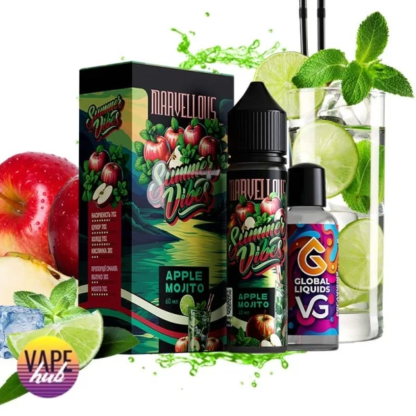 Набір Marvellous Summer Vibes 60 мл 3 мг - Apple Mojito — купити