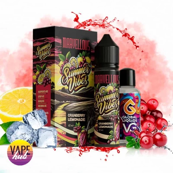 Набір Marvellous Summer Vibes 60 мл 3 мг - Cranberry Lemonade — купити