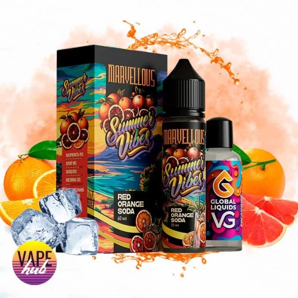 Набір Marvellous Summer Vibes 60 мл 3 мг - Red Orange Soda — купити