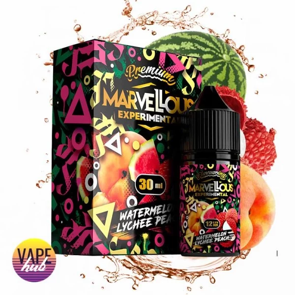 Набір Marvelous Experimental 30 мл 50 мг - Watermelon Lychee Peach — купити