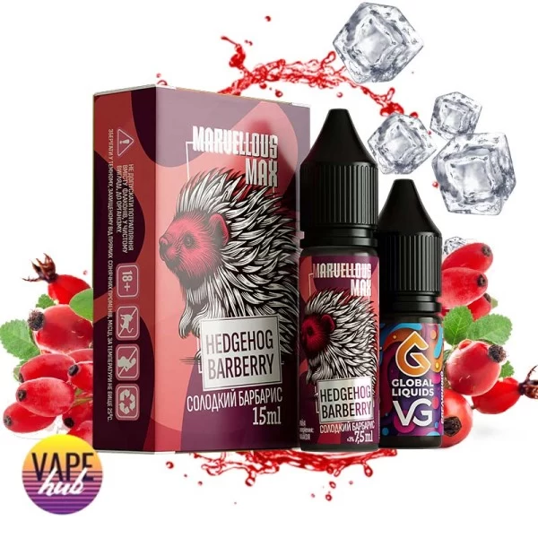 Набір Marvellous Max 15 мл 50 мг - Hedgehog Sweet Barberry — купити
