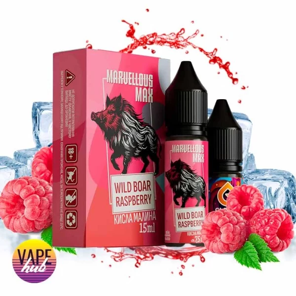 Набір Marvellous Max 15 мл 65 мг - Wild Boar Raspberry — купити