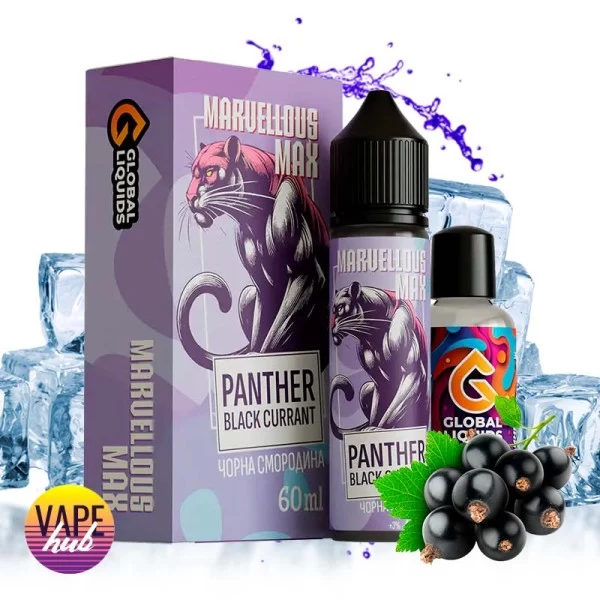 Набір Marvellous Max 60 мл 3 мг - Panther Black Currant — купити