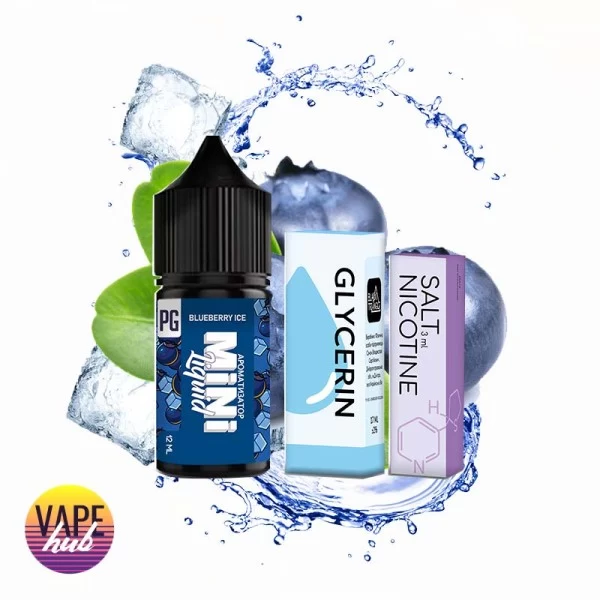Набір Mini Liquid 30 мл 25 мг - Blueberry Ice — купити