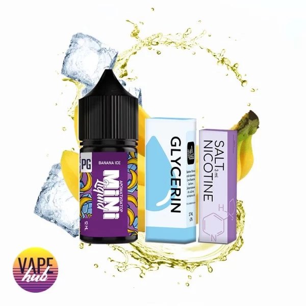 Набір Mini Liquid 30 мл 25 мг - Banana Ice — купити