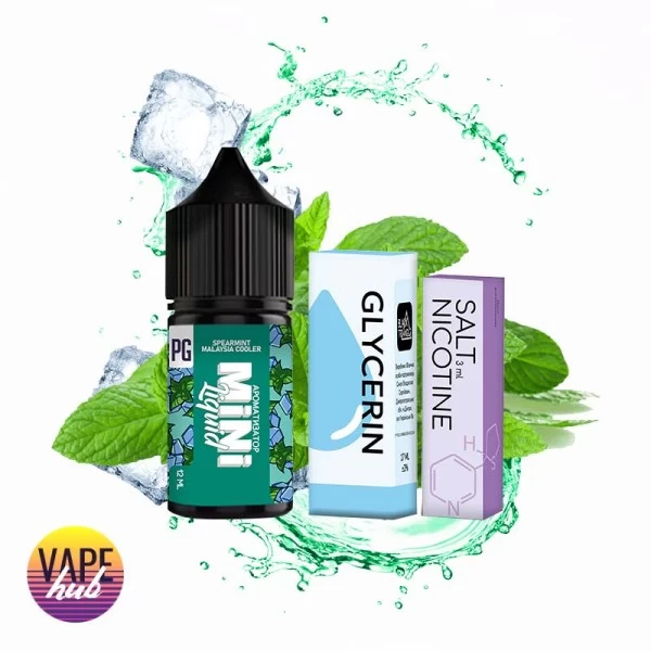 Набір Mini Liquid 30 мл 50 мг - Spearmint Malaysia Cooler — купити