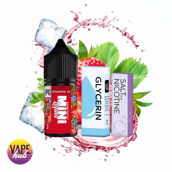 Набір Mini Liquid 30 мл 25 мг - Strawberry Ice — купити