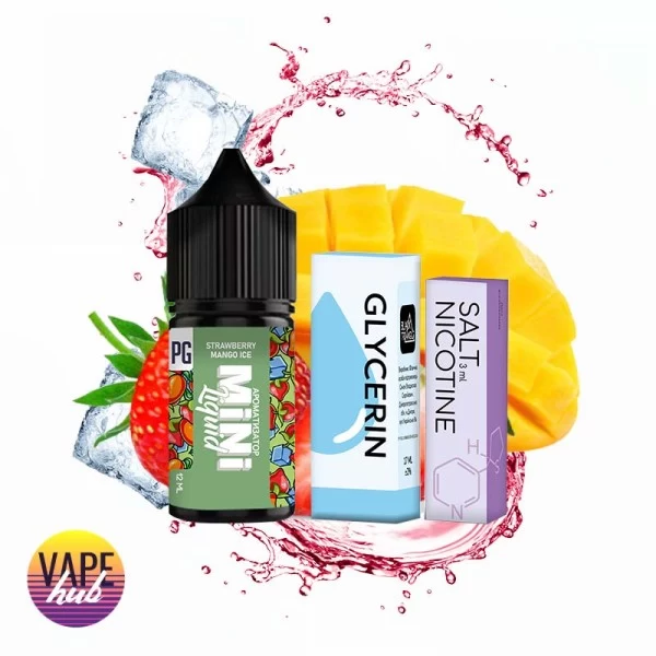Набір Mini Liquid 30 мл 50 мг - Strawberry Mango Ice — купити