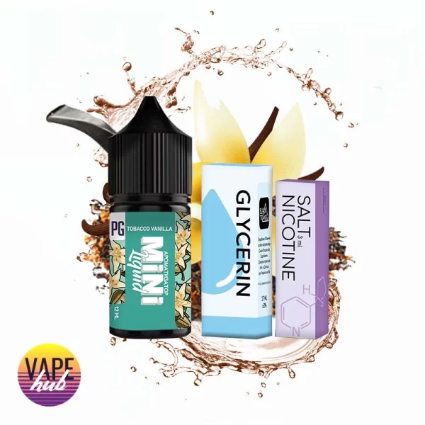 Набір Mini Liquid 30 мл 25 мг - Tobacco Vanilla — купити