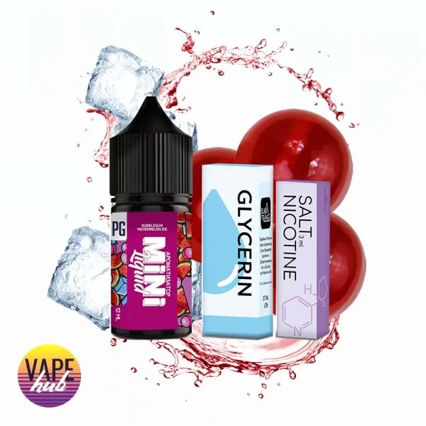Набір Mini Liquid 30 мл 50 мг - Bubblegum Watermelon Ice — купити