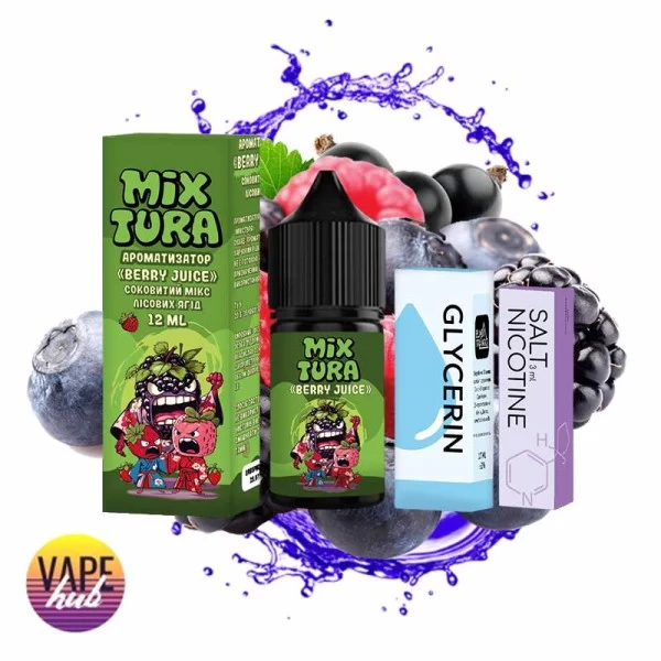 Набір Mixtura 30 мл 25 мг - Berry Juice — купити