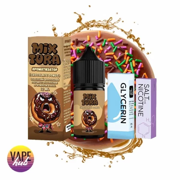 Набір Mixtura 30 мл 50 мг - Chocolate Donut — купити