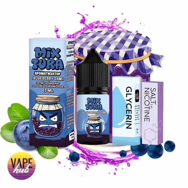 Набір Mixtura 30 мл 25 мг - Blueberry Jam — купити