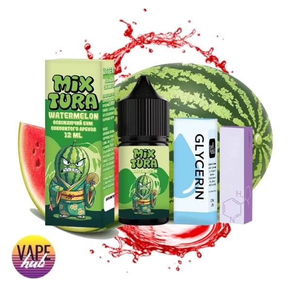 Набір Mixtura - Watermelon 30 мл 50 мг — купити