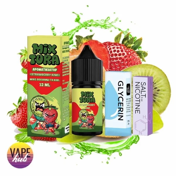Набір Mixtura 30 мл 50 мг - Strawberry Kiwi — купити