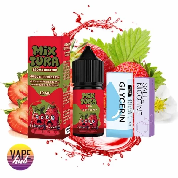 Набір Mixtura 30 мл 50 мг - Wild Strawberry — купити