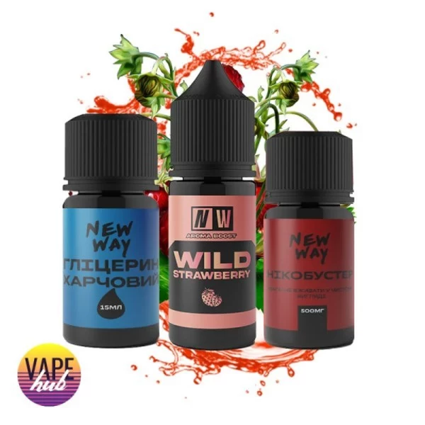 Набір New Way NW 30 мл 50 мг - Wild Strawberry — купити