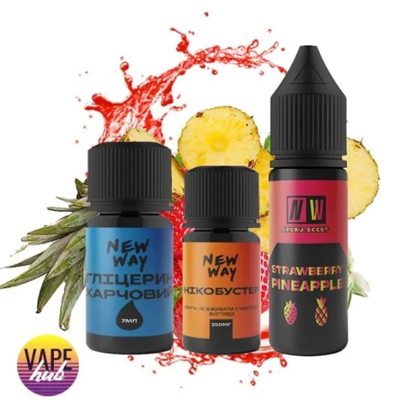 Набір New Way NW 15 мл 65 мг - Strawberry Pineapple — купити
