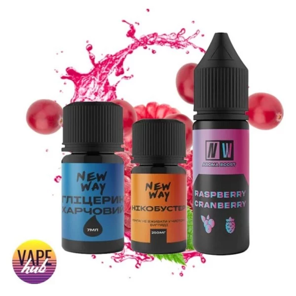 Набір New Way NW 15 мл 65 мг - Raspberry Cranberry — купити