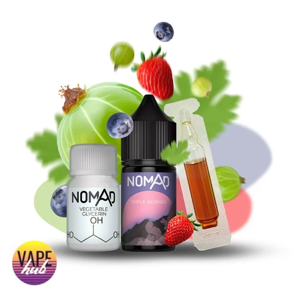 Набір Nomad 30 мл 50 мг - Tripple Berries — купити