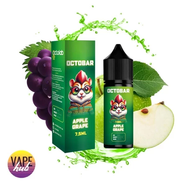 Набір OctoBar NFT Salt 15 мл 50 мг - Apple Grape — купити