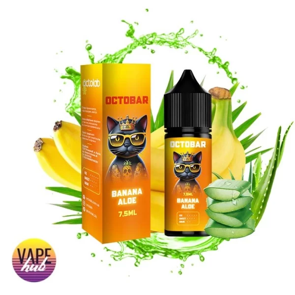 Набір OctoBar NFT Salt 15 мл 50 мг - Banana Aloe — купити