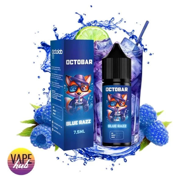 Набір OctoBar NFT Salt 15 мл 65 мг - Blue Razz — купити