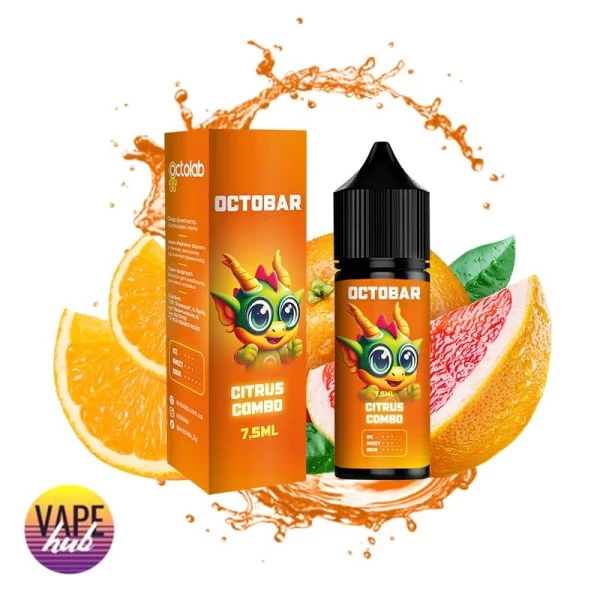 Набір OctoBar NFT Salt 15 мл 50 мг - Citrus Combo — купити