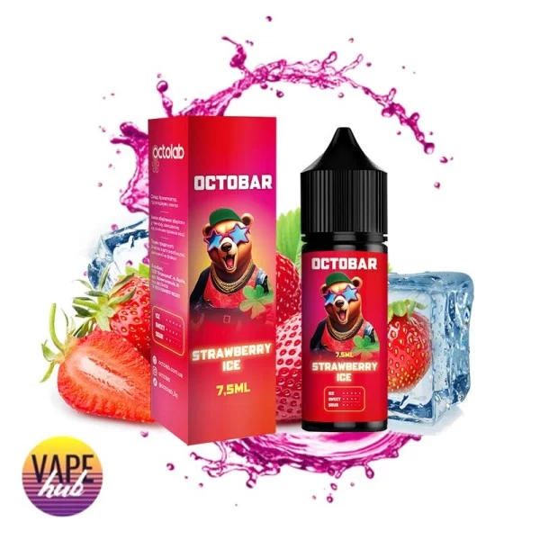 Набір OctoBar NFT Salt 15 мл 50 мг - Strawberry Ice — купити