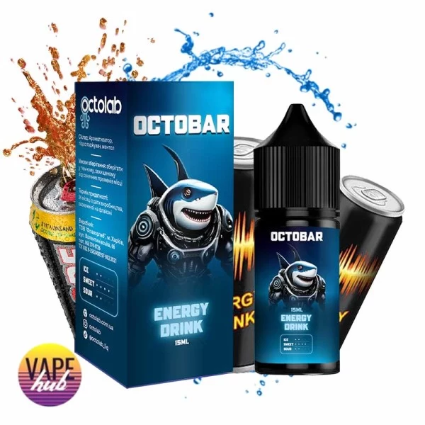Набір OctoBar NFT Salt 30 мл 50 мг - Energy Drink — купити