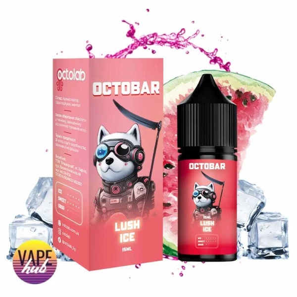 Набір OctoBar NFT Salt 30 мл 50 мг - Lush Ice — купити